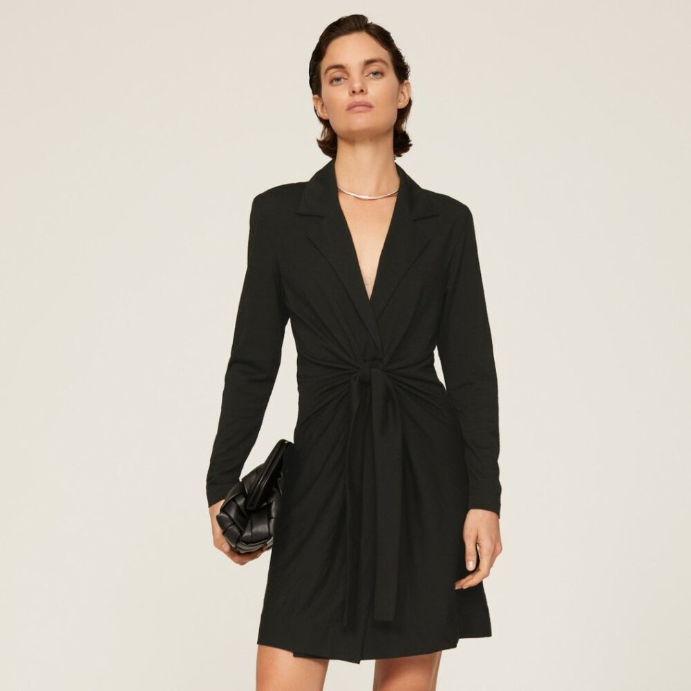Refined Wrap Dress